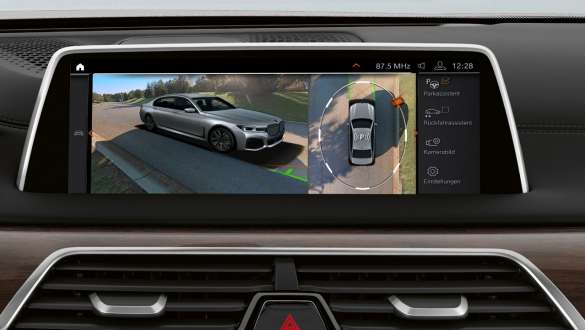 BMW serije 7 Limuzina: Parking Assistant Plus BMW serije 7 Limuzina: Parking Assistant Plus