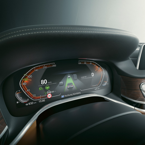 BMW serije 7 Limuzina: BMW Live Cockpit Professional BMW serije 7 limuzina: detaljan prikaz opcije BMW Live Cockpit Professional