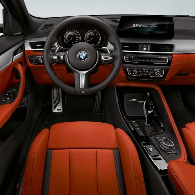M kožni upravljač BMW-a X2 M35i Unutrašnjost s M kožnim upravljačem BMW-a X2 M35i F39