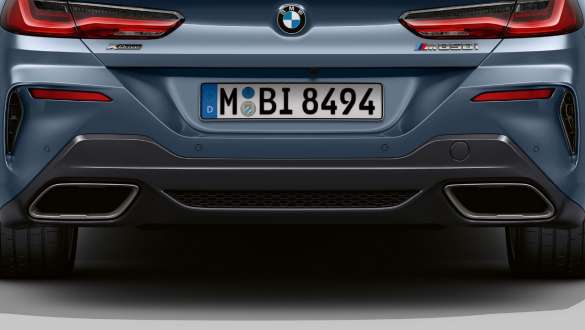 M Sport ispušni sustav. BMW M850i xDrive Coupé sa M Sport ispušnim sustavom.