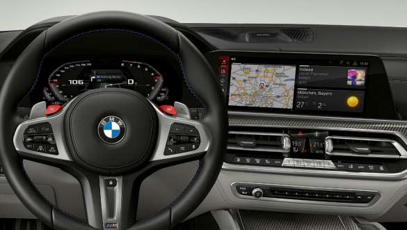 M specifična digitalna instrument ploča u BMW-u X5 M Competition M specifična digitalna instrument ploča kokpita BMW-a X5 M Competition F95
