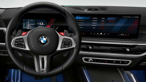 BMW X5 M Competition F95 M-specifičan zaslon s instrumentima BMW X5 M Competition F95 2023 M-specifičan zaslon s instrumentima