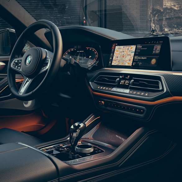 Dizajn unutrašnjosti BMW-a X6 M50i i M50d G06 Dizajn unutrašnjosti s kokpitom BMW-a X6 M50i i M50d G06