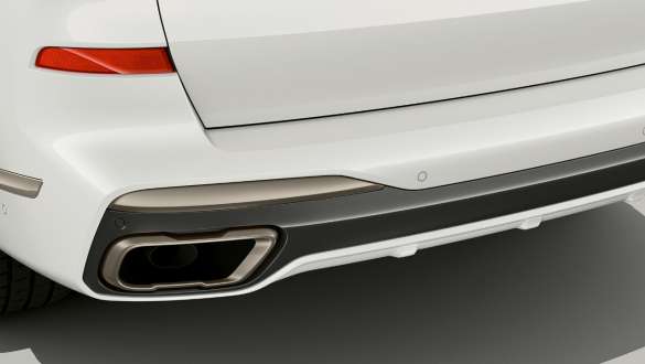 BMW X7 M Automobili s M Sport ispušnim sustavom BMW X7 M Automobili s M Sport ispušnim sustavom, G07, prikaz stražnjeg kraja