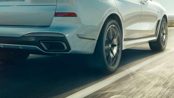 BMW X7 M Automobil s M sport diferencijalom BMW X7 M Automobil s M sport diferencijalom, G07, detaljan prikaz stražnjeg kraja