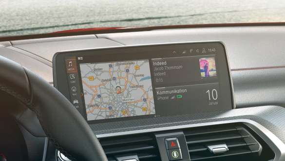 Intuitivni koncept upravljanja BMW X4 Intuitivni koncept upravljanja BMW X4 G02 2018 kontrolni zaslon