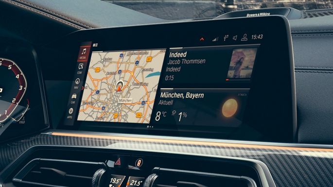 Kopkit s prikazom zaslona od 12.3“. Kopkit BMW-a X6 s prikazom zaslona od 12.3“.