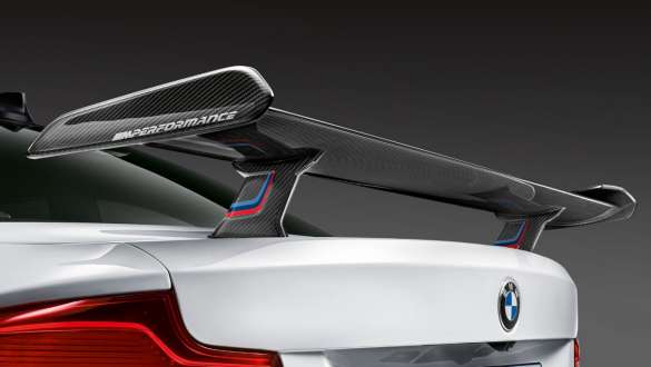 M Performance stražnji spojler od karbonskih vlakana s aerodinamičnim dodatkom BMW M2 Coupé F87 M Performance dijelovi M Performance
