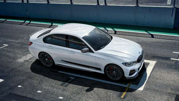 BMW M Performance dijelovi BMW serije 3 Limuzina G20 BMW M Performance dijelovi BMW serije 3 Limuzina G20 tročetvrtinski bočni prikaz