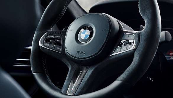 M Performance upravljač BMW serije 5 Limuzina G30 M Performance dijelovi M Performance upravljač BMW serije 5 Limuzina G30 M Performance krupni plan