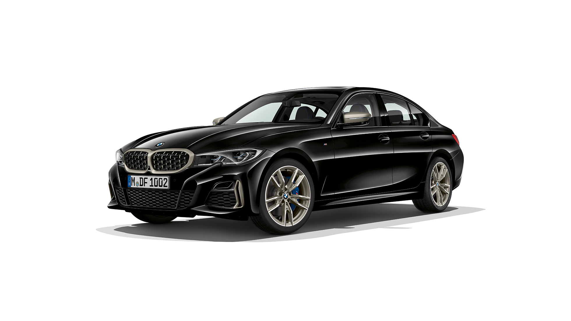 BMW serije 3 Limuzina, BMW M340i xDrive. Bočni prikaz BMW-a serije 3 Limuzina kao M340i xDrive.