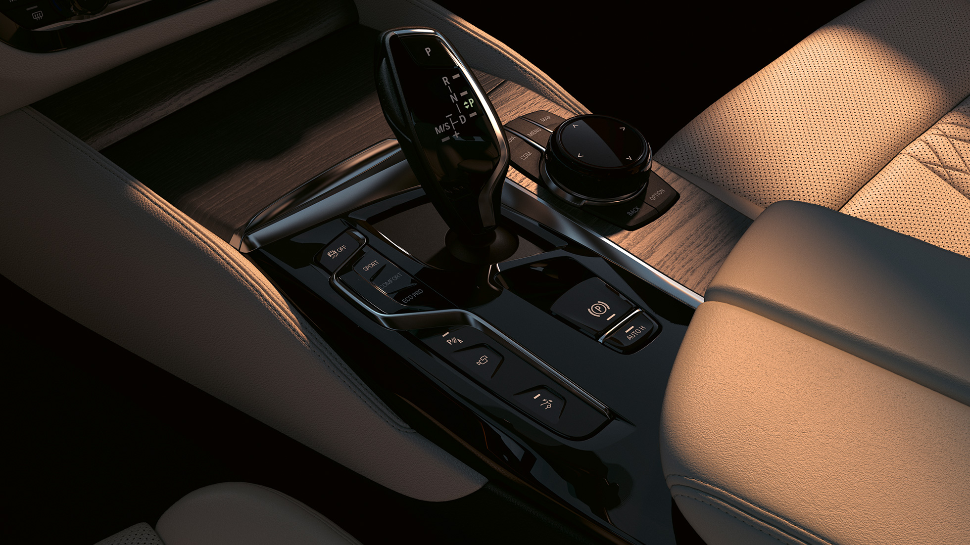 Kontrolne tipke BMW serije 6 Gran Turismo G32 2020 Kontrolne tipke BMW serije 6 Gran Turismo 640i xDrive G32 2020 unutrašnjost