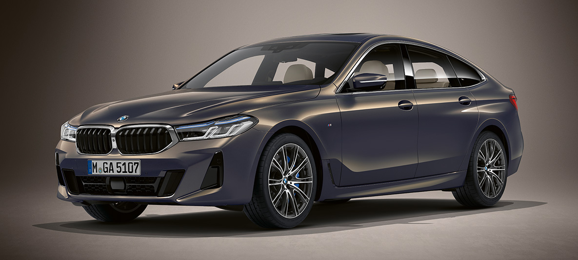 BMW Individual vanjska boja Alvit Grey metalik BMW serije 6 Gran Turismo G32 2020 BMW Individual vanjska boja Alvit Grey metalik BMW serije 6 Gran Turismo G32 2020 tročetvrtinski prednji prikaz