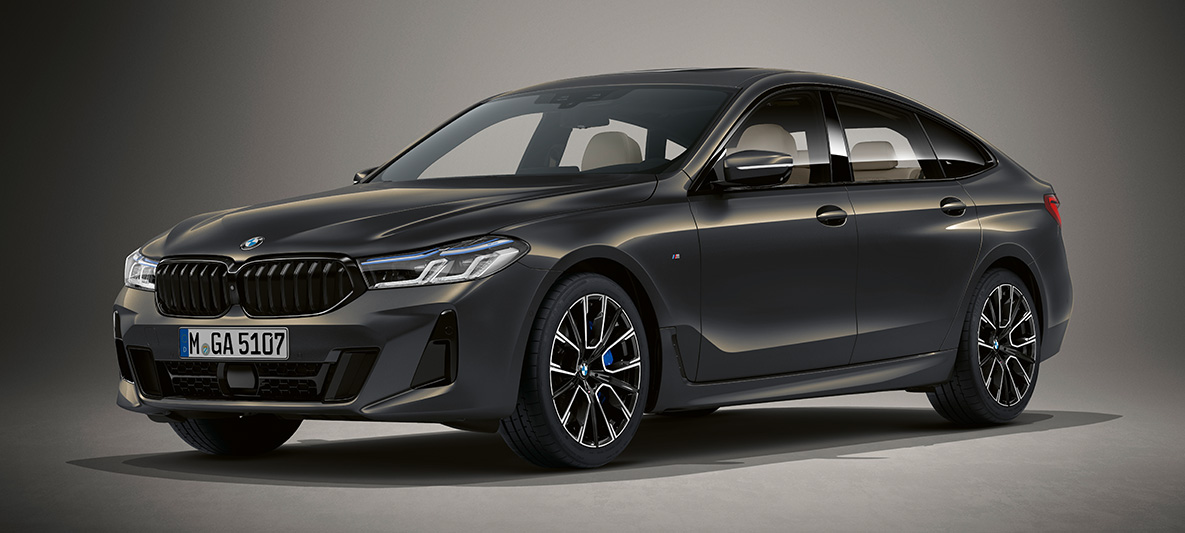 BMW Individual vanjska boja Dravit Grey metalik BMW serije 6 Gran Turismo G32 2020 BMW Individual vanjska boja Dravit Grey metalik BMW serije 6 Gran Turismo G32 2020 tročetvrtinski prednji prikaz