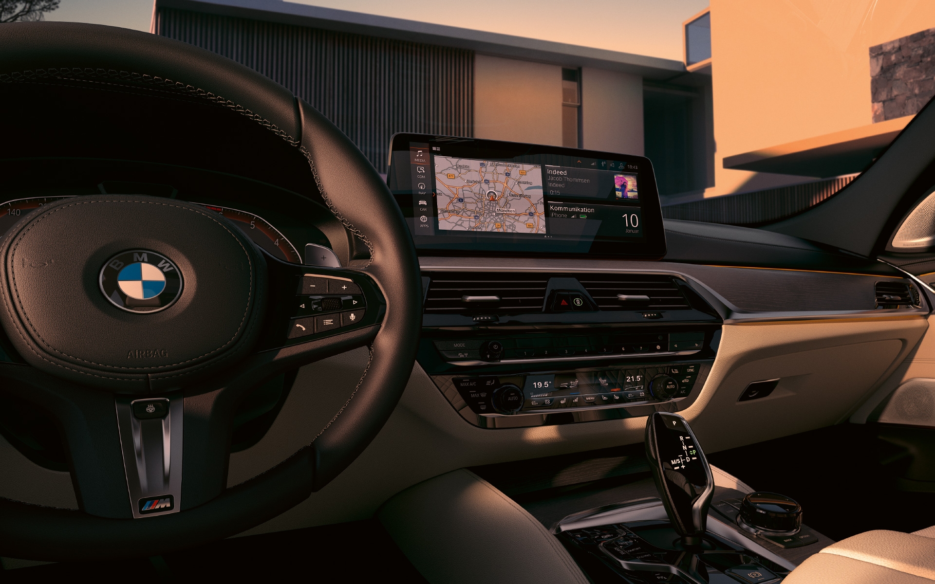 Kokpit BMW serije 6 Gran Turismo G32 2020 Kokpit BMW serije 6 Gran Turismo 640i xDrive G32 2020 unutrašnjost
