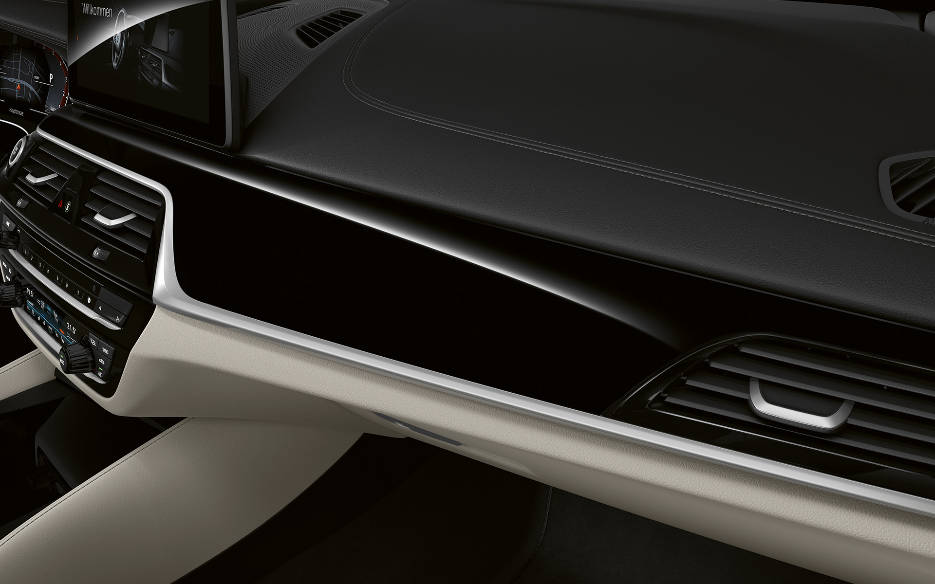 BMW Individual letvice unutrašnjosti piano finish Black BMW serije 6 Gran Turismo G32 2020 BMW Individual letvice unutrašnjosti piano finish Black BMW serije 6 Gran Turismo G32 2020 unutrašnjost kokpit