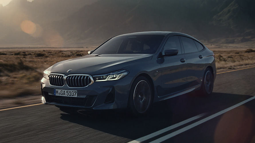 Vanjština BMW serije 6 Gran Turismo G32 2020 BMW serije 6 Gran Turismo 640i xDrive G32 2020 Bernina Grey pogled iz ptičje perspektive