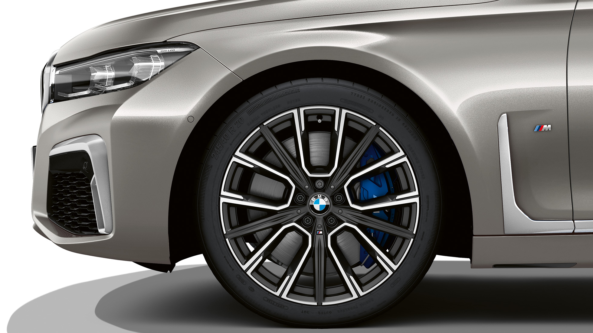 M Sport paketa BMW-a serije 7 Limuzina, kotači M Sport paketa BMW-a serije 7 Limuzina: detaljan prikaz kotača