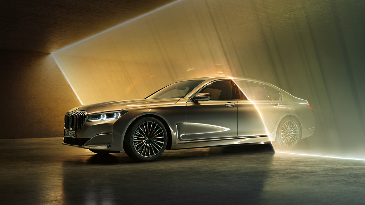 BMW serije 7 Limuzina: Postavka svjetla na stražnjem kraju BMW serije 7 Limuzina: Postavka svjetla na stražnjem kraju, detaljan prikaz