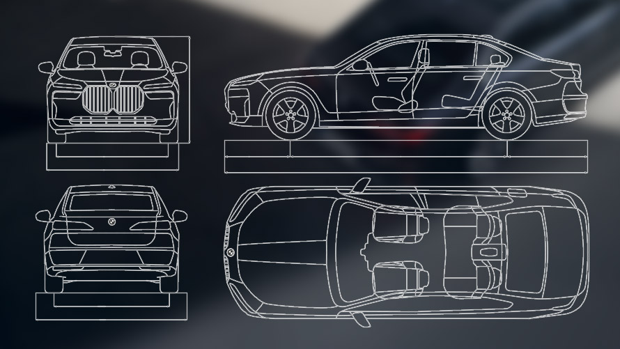 Tehnički podaci BMW serije 7 Limuzina G70 ICE 740i BMW serije 7 Limuzina G70 ICE 740i tehnički podaci