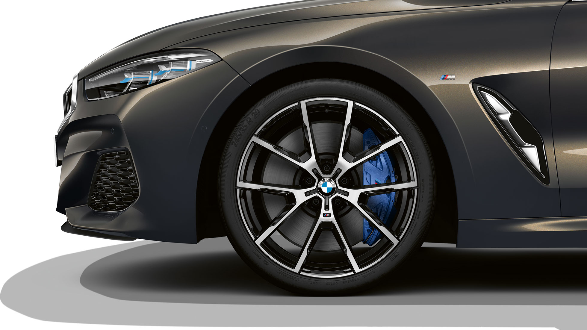 BMW M850i xDrive, Dravit Grey metalik, 20" lakometalni kotači Y-spoke 728 M. BMW M850i xDrive, Dravit Grey metalik, 20" lakometalni kotači Y-spoke 728 M.