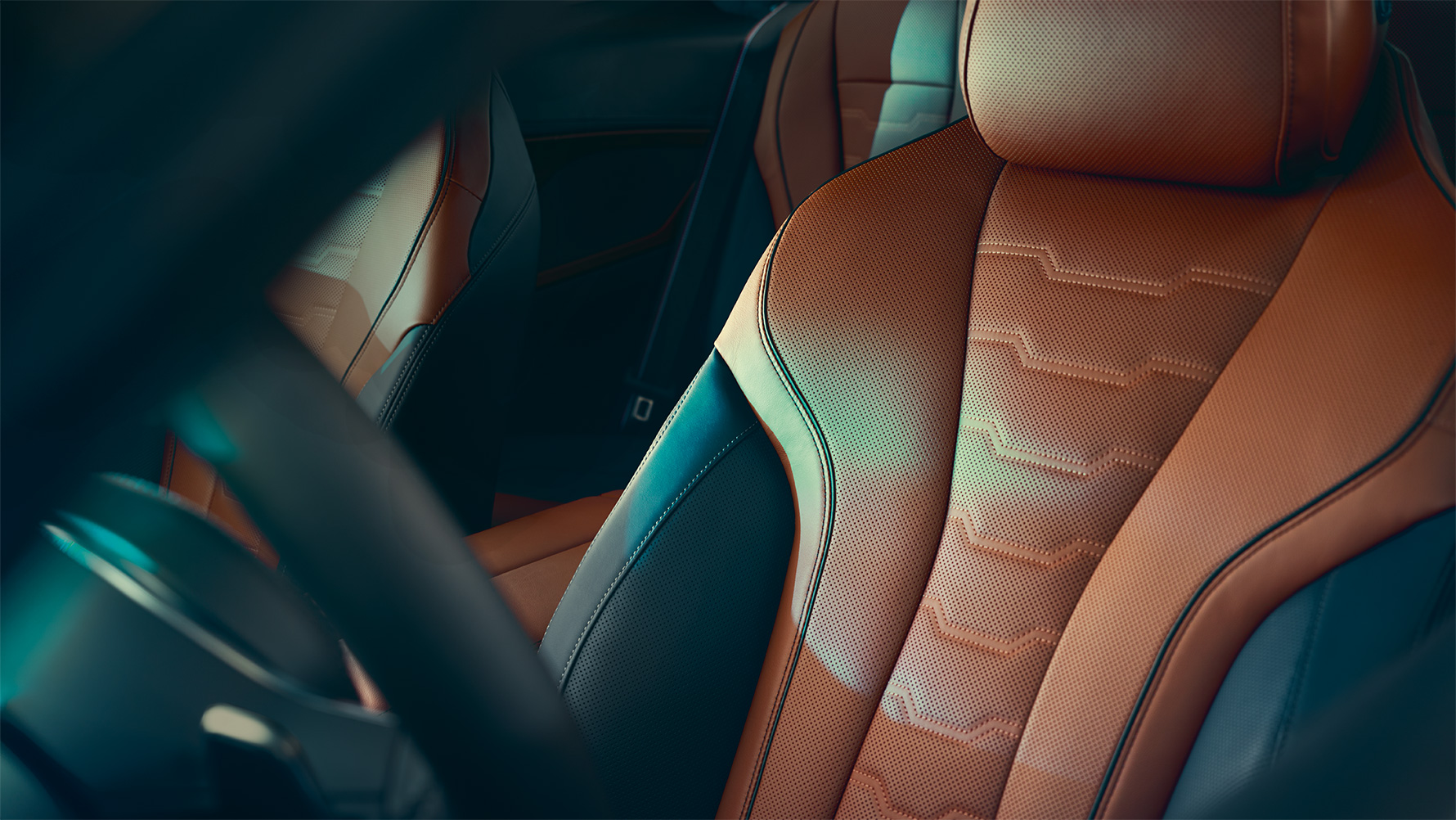 BMW serije 8 Coupé, višenamjensko sjedalo Detaljan prikaz višenamjenskog sjedala u Merino koži BMW-a serije 8 Coupé.