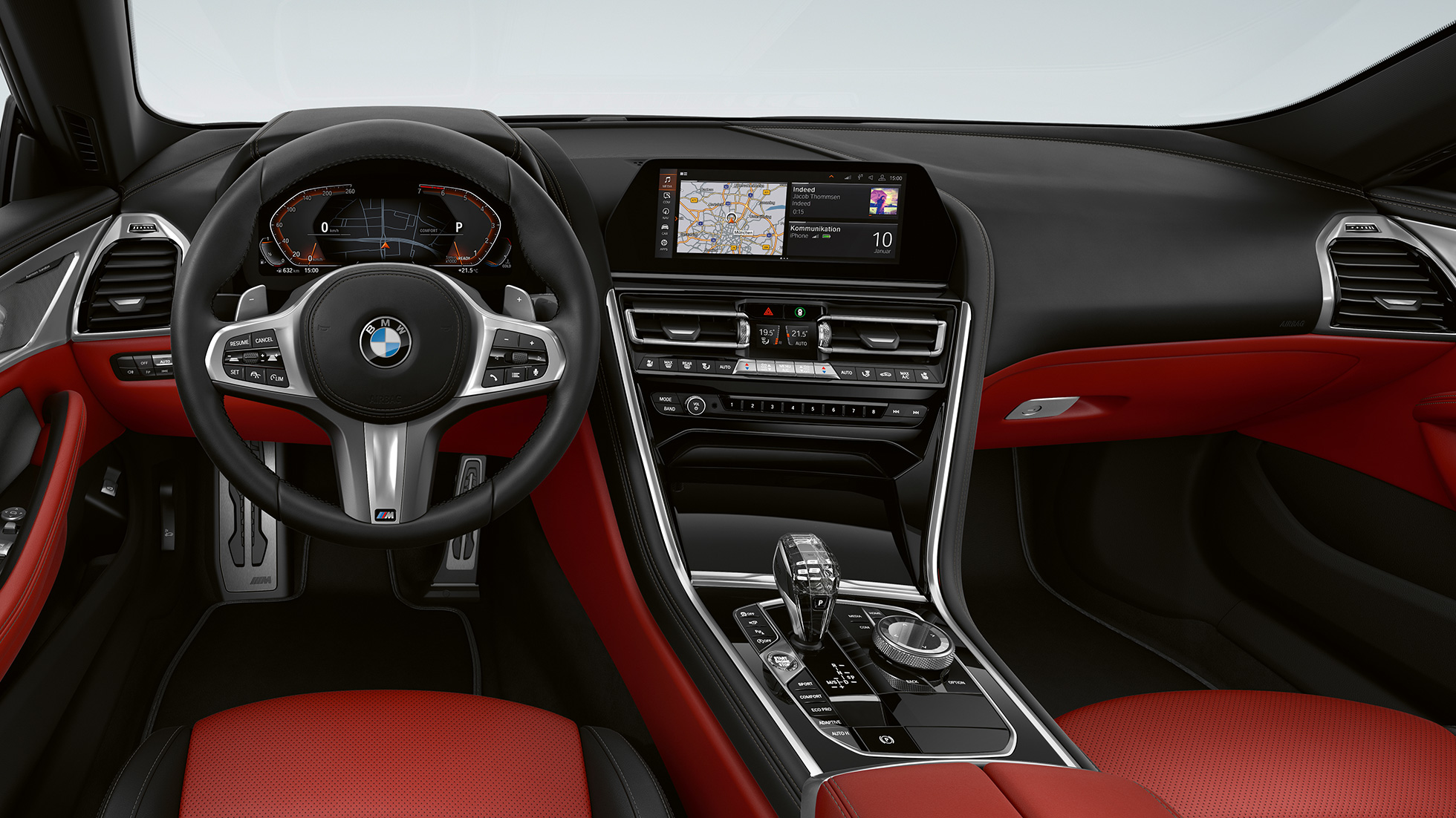 Kokpit M Sport paketa BMW serije 8 Gran Coupé, kokpit M Sport paketa