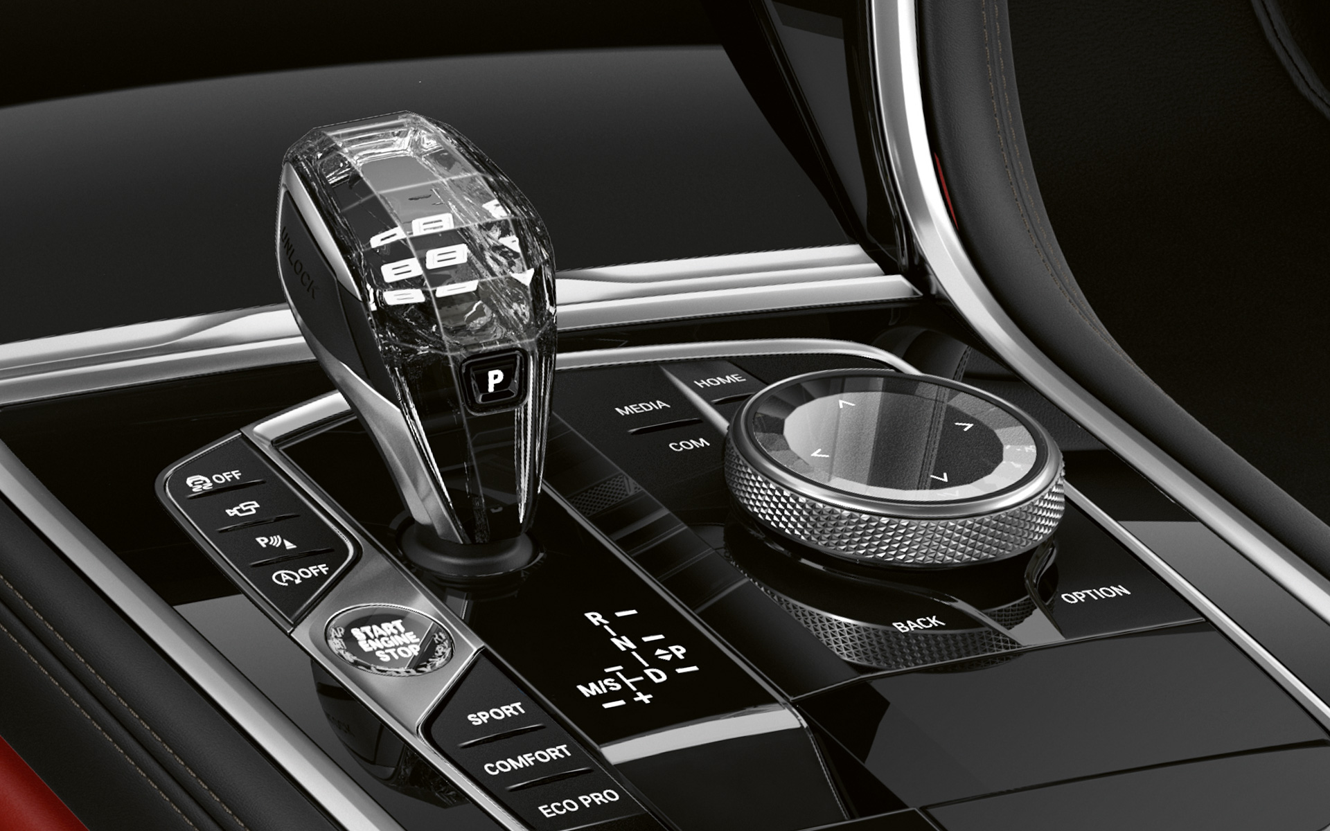 Dark Seduction kokpit BMW serije 8 Gran Coupé, Dark Seduction kokpit