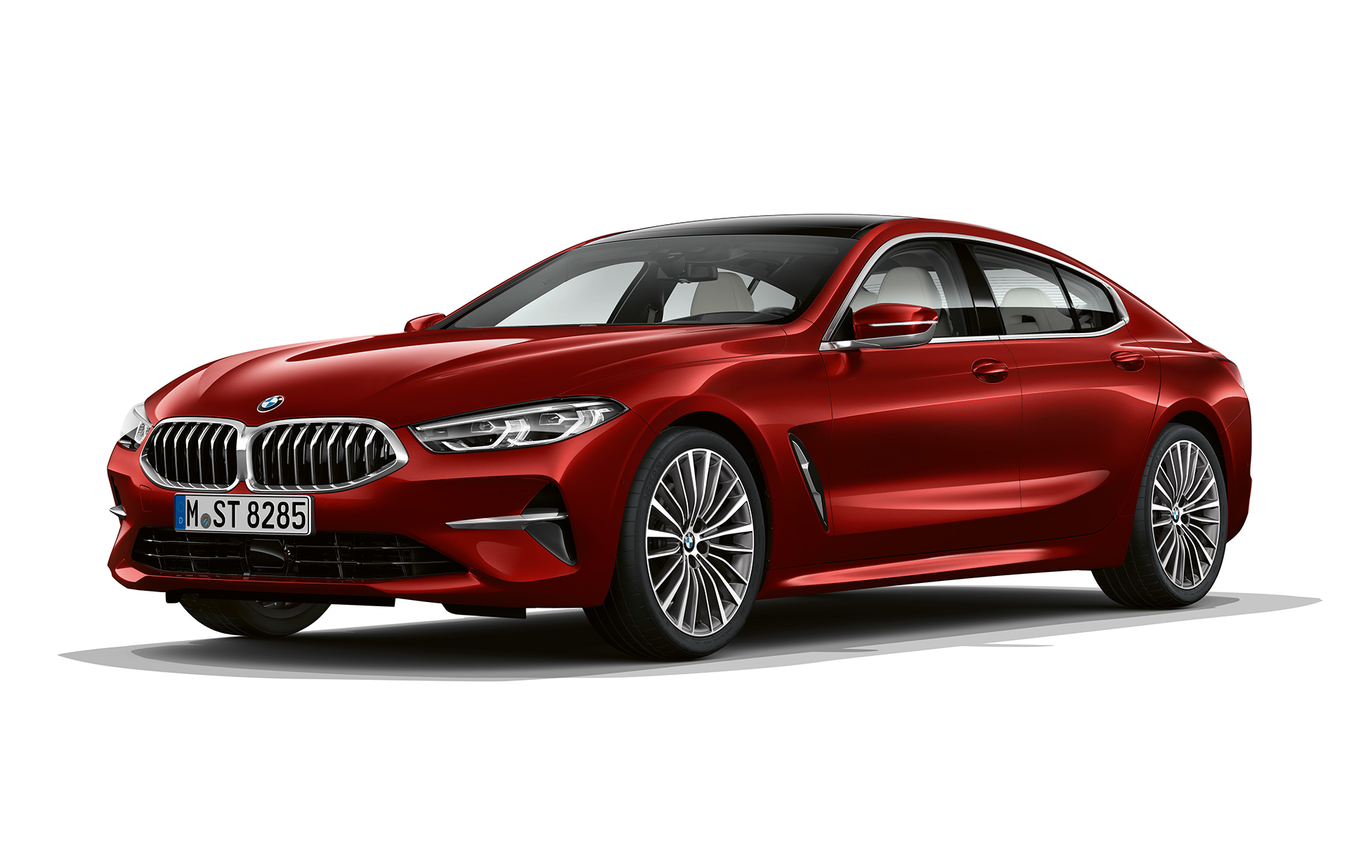 Impulsive Heat tročetvrtinski prikaz prednjeg kraja BMW serije 8 Gran Coupé, Impulsive Heat tročetvrtinski prikaz prednjeg kraja