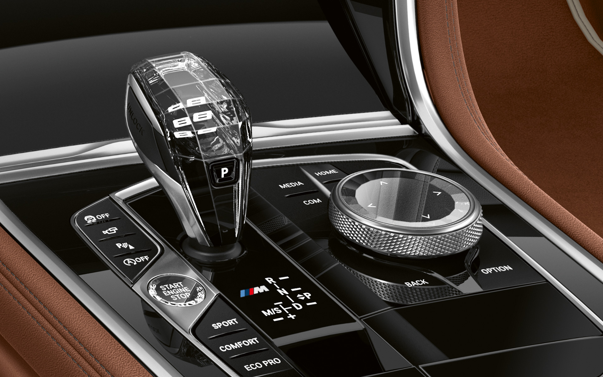 Individual Sophistication kokpit BMW serije 8 Gran Coupé, Individual Sophistication kokpit