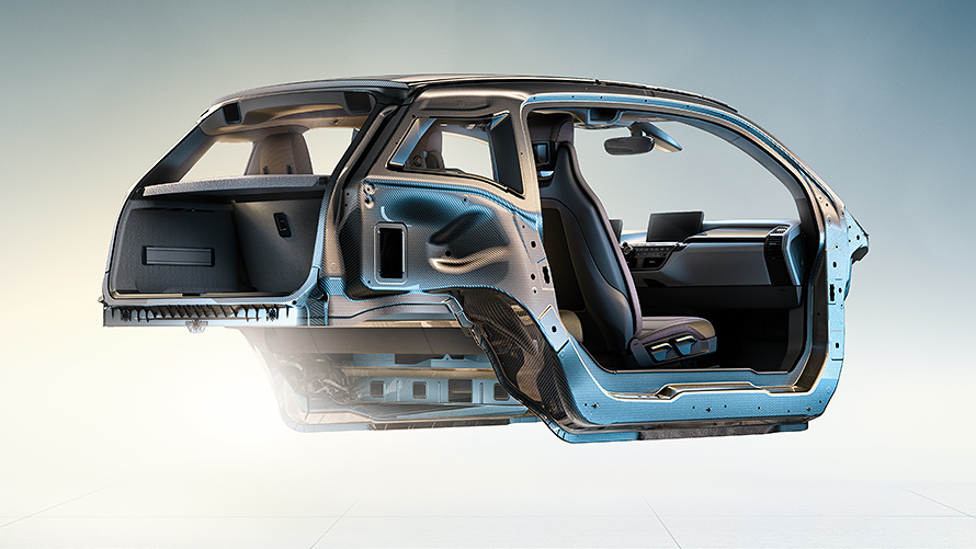 Lagana konstrukcija BMW-a i3 Lagana karbonska konstrukcija inovativne karoserije BMW-a i3