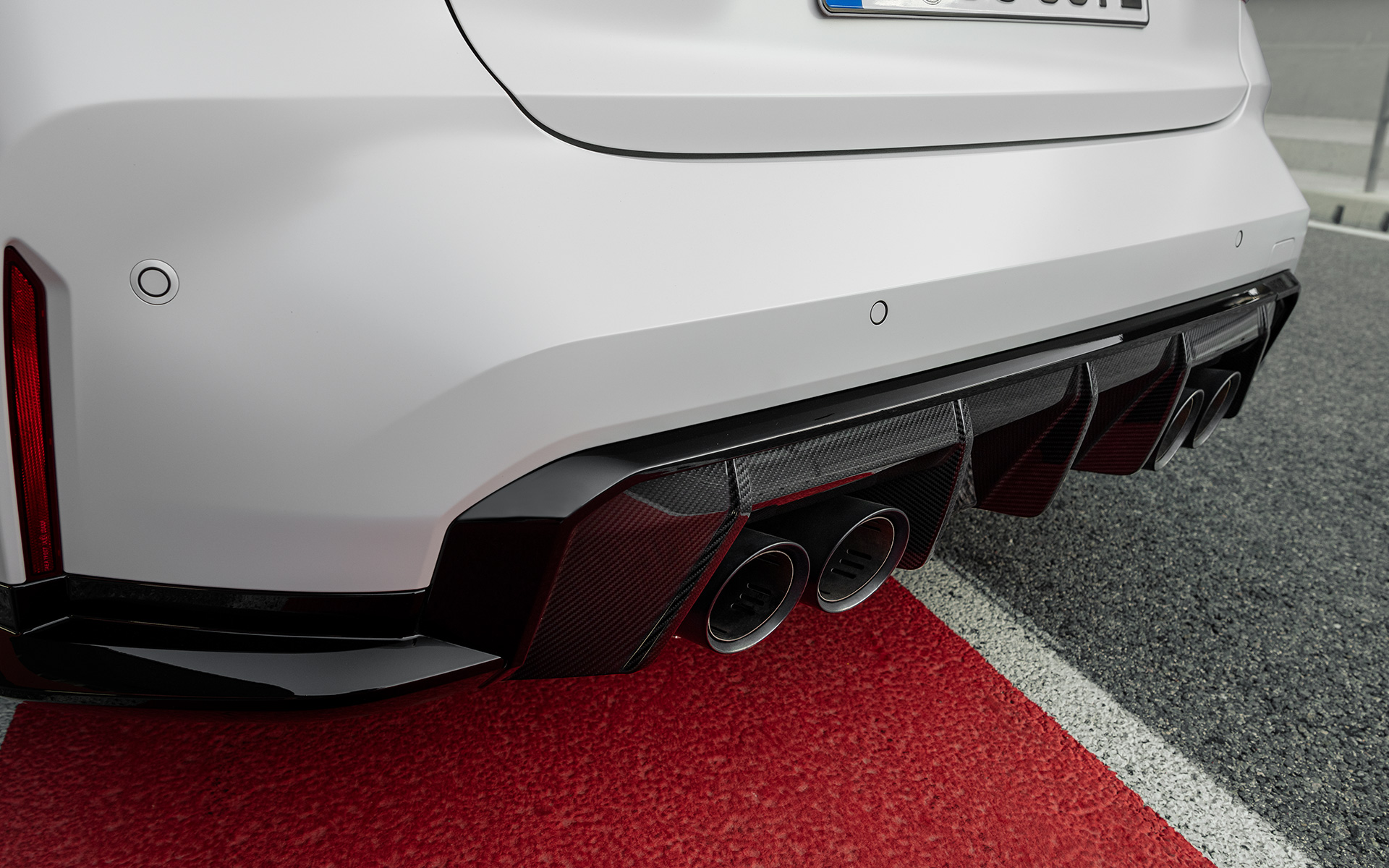stražnji prigušivač od titana BMW M3 CS G80 BMW M3 CS G80 M stražnji prigušivač od titana