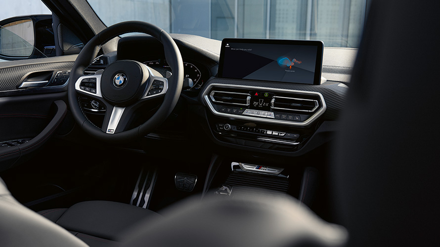BMW X4 M40i G02 LCI 2021 Facelift unutrašnjost kokpit