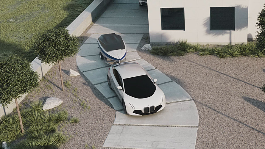 BMW X5 M Competition F95 Trailer Assist BMW X5 M Competition F95 2023 Trailer Assist