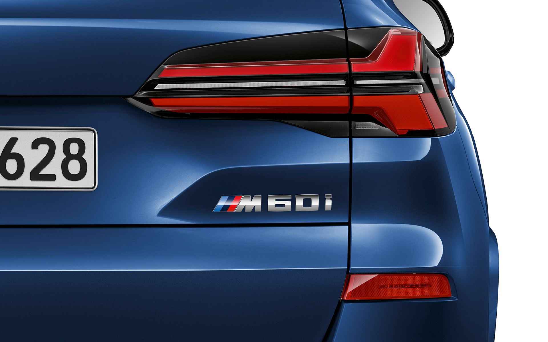 BMW X5 M60i xDrive G05 stražnje svjetlo BMW X5 M60i xDrive G05 MP stražnje svjetlo krupni plan