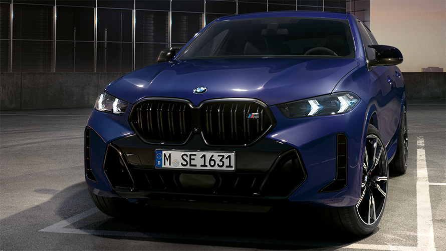 BMW X6 M60i xDrive G06 MP prednja svjetla izbliza