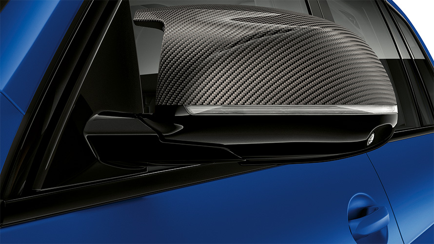 BMW X7 M60i xDrive G07 LCI M karbonski poklopci retrovizora krupni plan