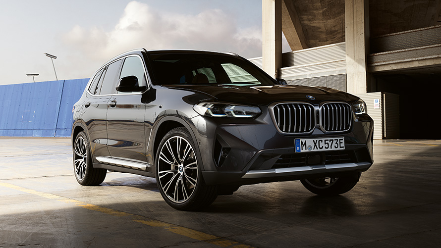 Bočni prikaz BMW-a X3 G01 treće generacije BMW serija X; Bočni prikaz BMW-a X3 G01 treće generacije