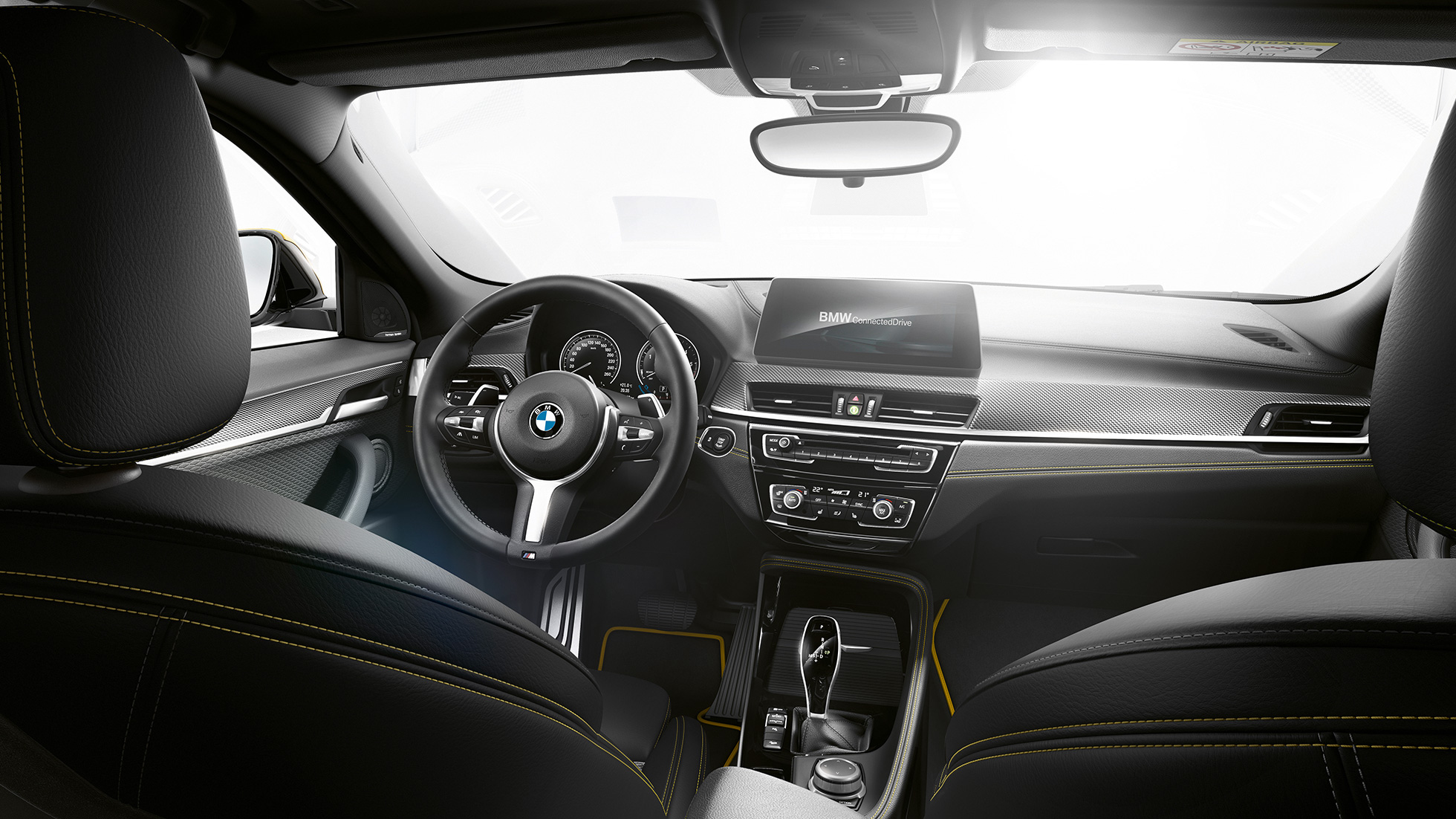 Kokpit BMW-a X2 F39 Kokpit u unutrašnjosti BMW-a X2 2018 F39