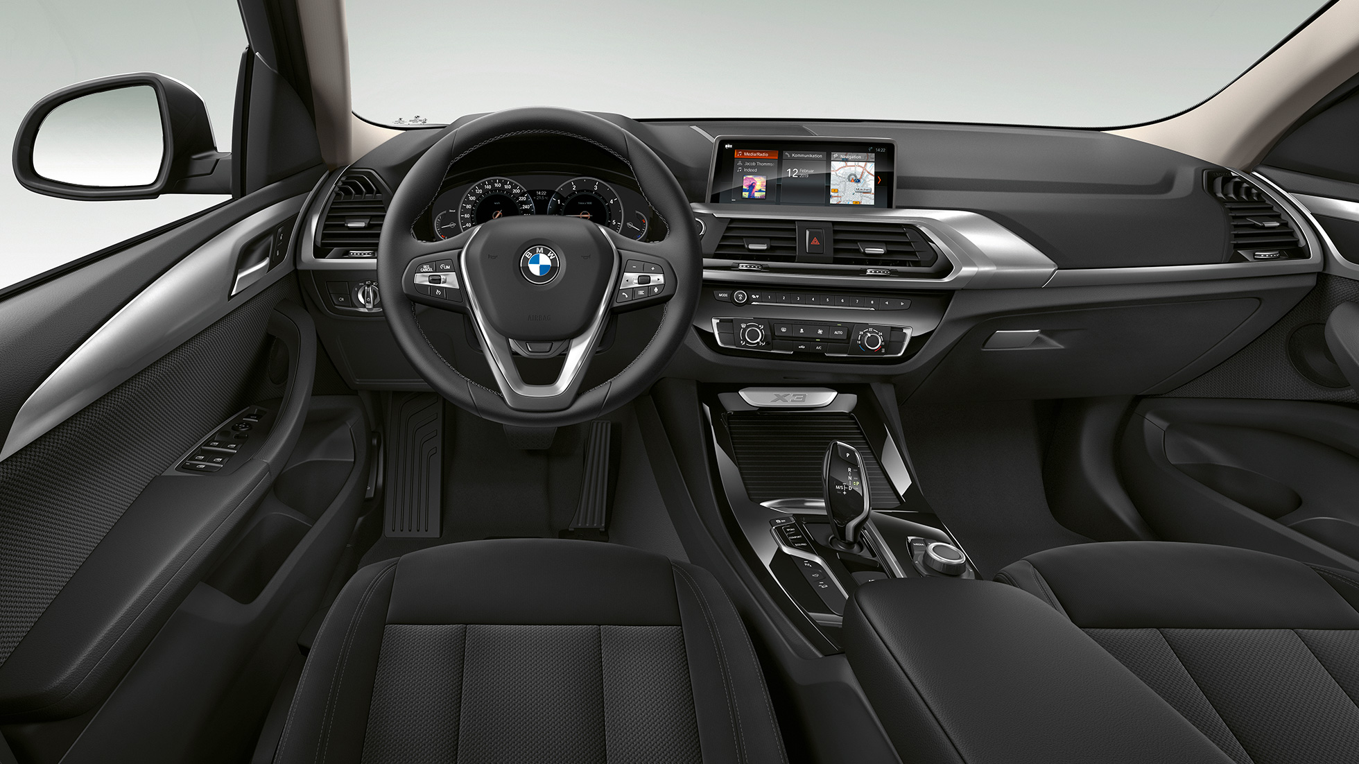 BMW X3, Osnovni model, unutrašnjost BMW X3, Osnovni model, unutrašnjost