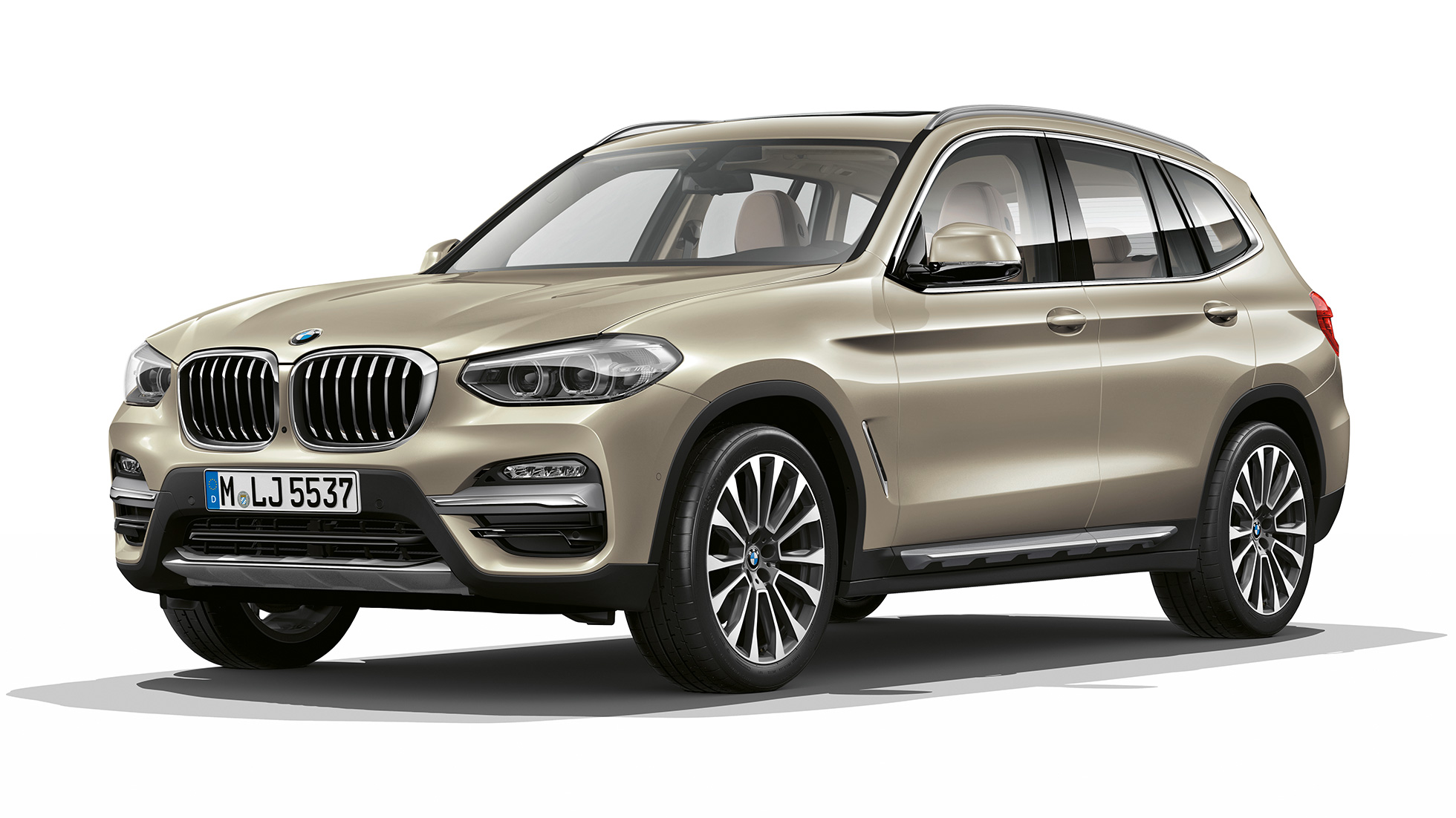 BMW X3 M40i, Model Luxury Line, tročetvrtinski prikaz prednjeg kraja BMW X3 M40i, Model Luxury Line, tročetvrtinski prikaz prednjeg kraja