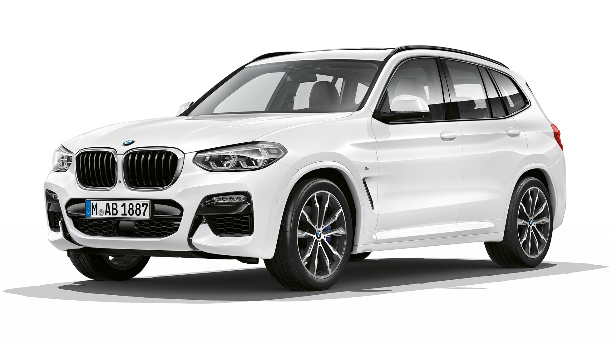 BMW X3 M40i, Model M Sport, tročetvrtinski prikaz prednjeg kraja BMW X3 M40i, Model M Sport, tročetvrtinski prikaz prednjeg kraja