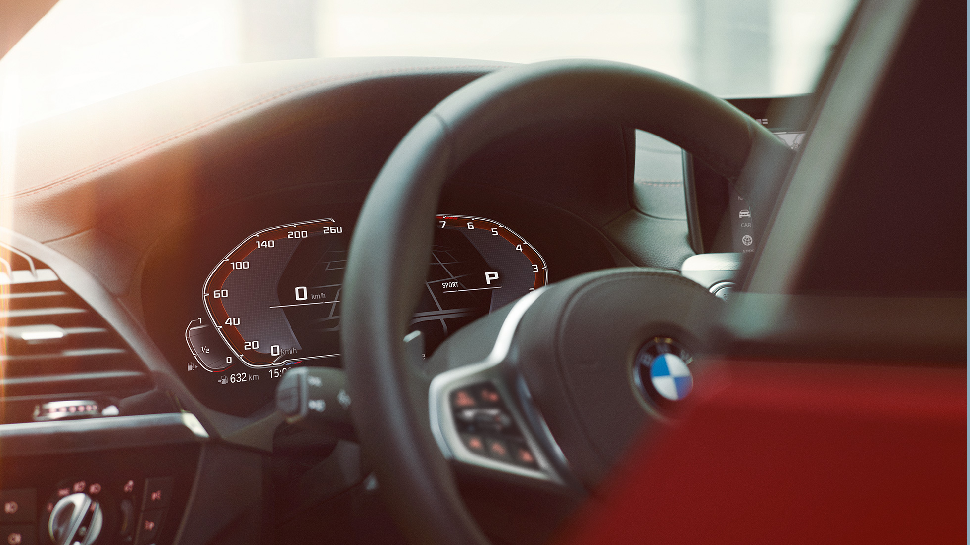 Kokpit BMW X4 BMW X4 G02 2018 pogled izbliza na kokpit