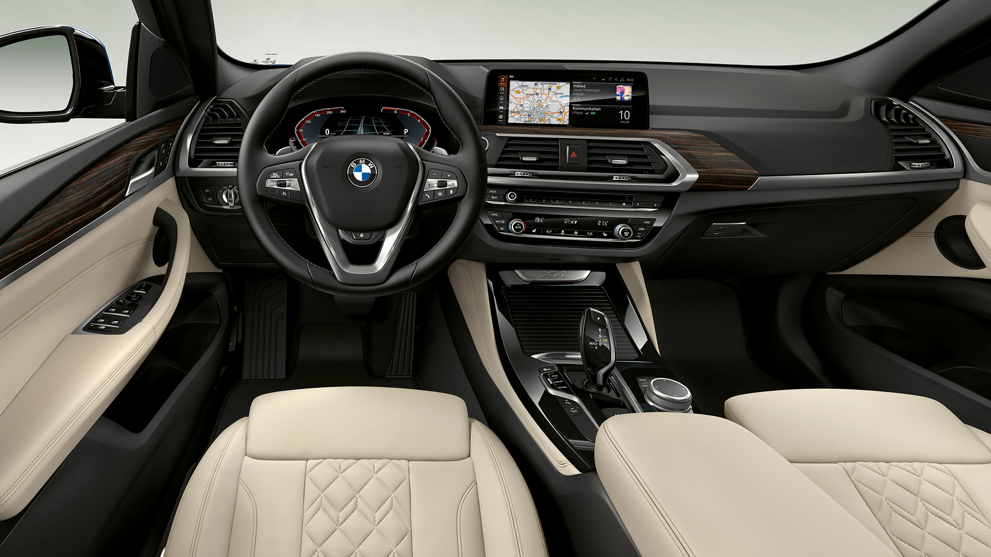 Kokpit BMW X4 Model xLine Kokpit BMW X4 xDrive20d Model xLine G02 2018 unutrašnjost