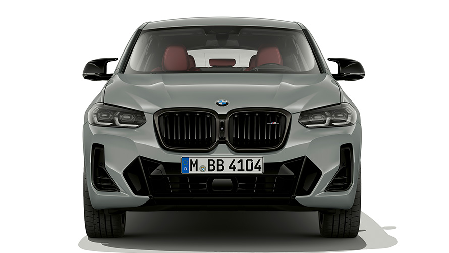 BMW X4 G02 Brooklyn Grey dizajn prednjeg dijela 2021 BMW X4 G02 Brooklyn Grey pogled izbliza na dizajn prednjeg dijela 2021