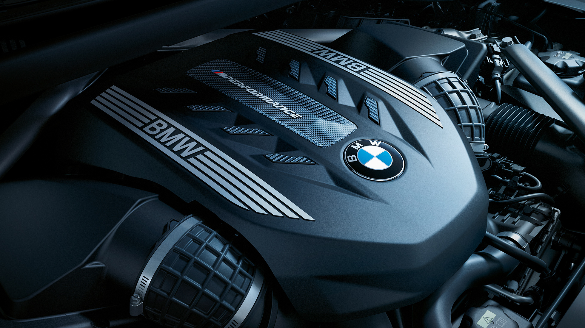 Motor BMW-a X6. Detaljan prikaz motora BMW-a X6.