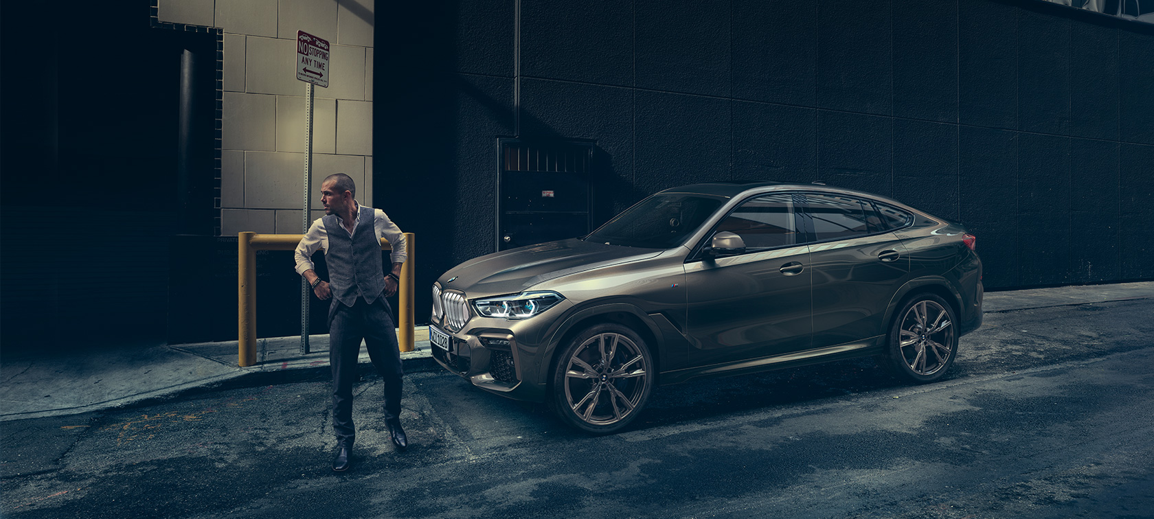 BMW X6 G06 2019 Manhatten metallic metalik tročetvrtinski pogled sprijeda