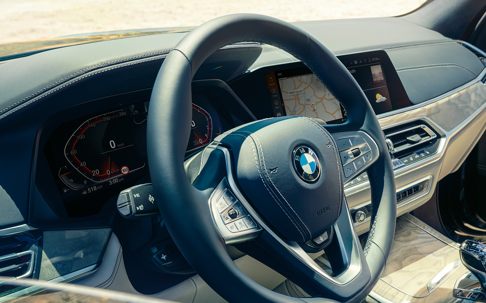 Kokpit BMW X7 G07 2019 Unutrašnjost Kokpit BMW X7 G07 2019 Unutrašnjost