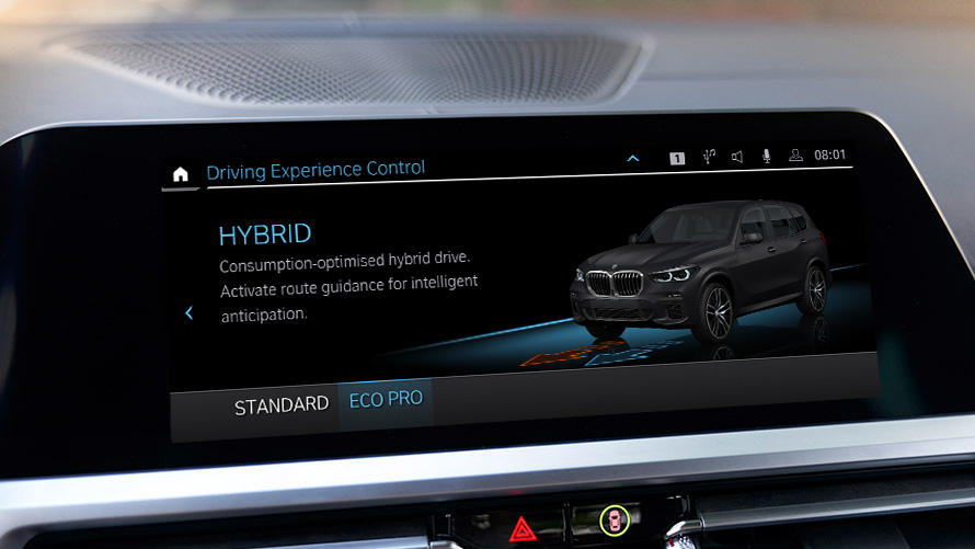 HYBRID ECO PRO način BMW EfficientDynamics HYBRID ECO PRO način
