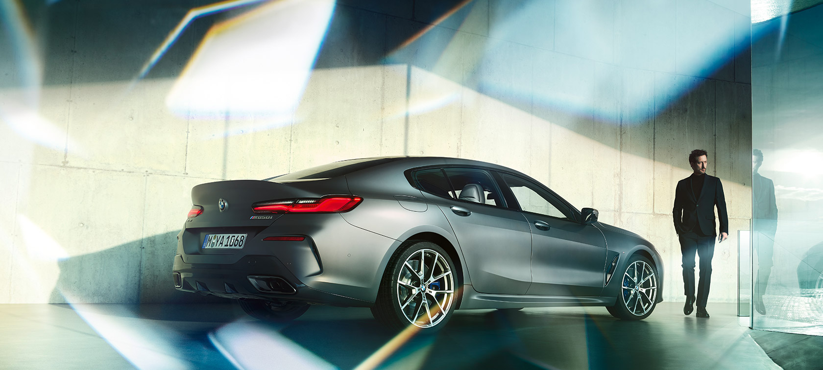 BMW 8 Series Gran Coupé, side shot